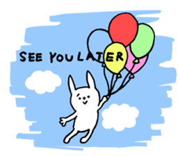 daily life.(rabbit) sticker #11203793