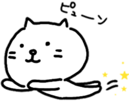 mew cat sticker #11204855