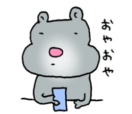 The baseball hamster sticker #11205163