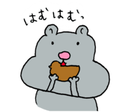 The baseball hamster sticker #11205181