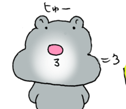 The baseball hamster sticker #11205185