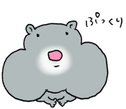 The baseball hamster sticker #11205188