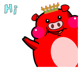 Moo-daeng sticker #11205480