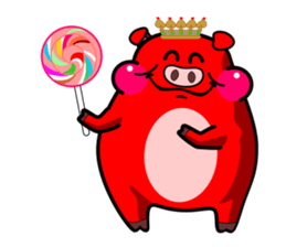 Moo-daeng sticker #11205484