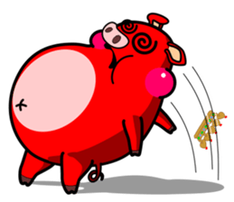 Moo-daeng sticker #11205486