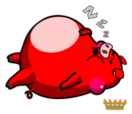 Moo-daeng sticker #11205502