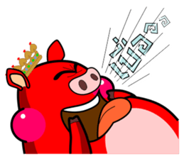 Moo-daeng sticker #11205508