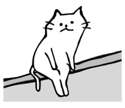 My simple cat stickers sticker #11205930