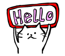 My simple cat stickers sticker #11205931