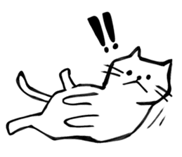 My simple cat stickers sticker #11205935