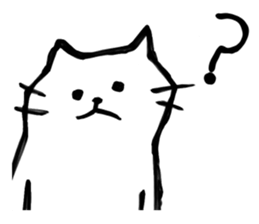 My simple cat stickers sticker #11205939