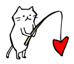 My simple cat stickers sticker #11205952