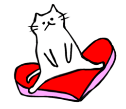 My simple cat stickers sticker #11205953