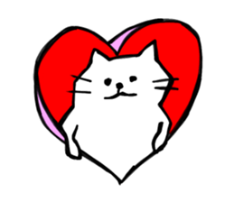 My simple cat stickers sticker #11205955