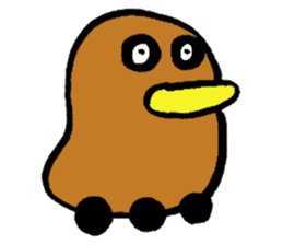 My Darling is 70 years old sticker #11206057