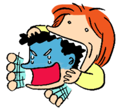 My Darling is 70 years old sticker #11206058