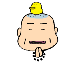 My Darling is 70 years old sticker #11206059