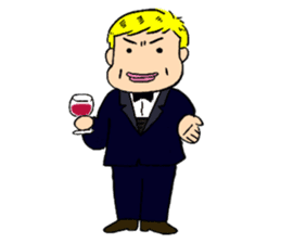 My Darling is 70 years old sticker #11206067