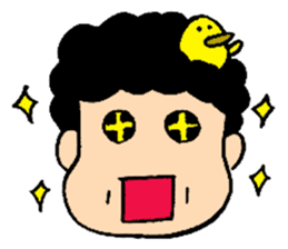 My Darling is 70 years old sticker #11206071