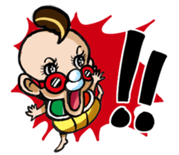 Baby Head sticker #11206328