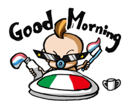 Baby Head sticker #11206346