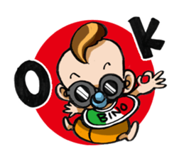 Baby Head sticker #11206349