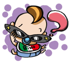 Baby Head sticker #11206350