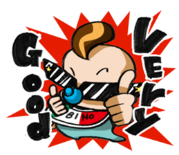 Baby Head sticker #11206353