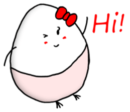 Rainbow Tamago-chan sticker #11206481