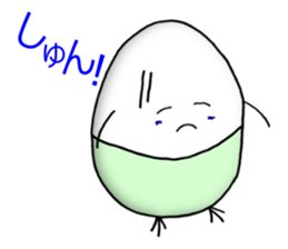 Rainbow Tamago-chan sticker #11206482