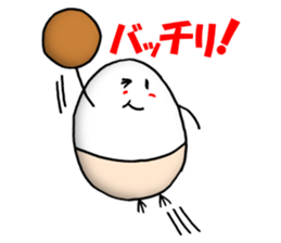 Rainbow Tamago-chan sticker #11206485