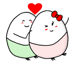 Rainbow Tamago-chan sticker #11206488