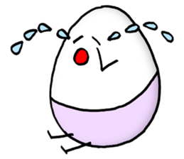 Rainbow Tamago-chan sticker #11206489