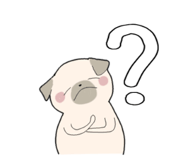 YURU YURU PUG sticker #11206987