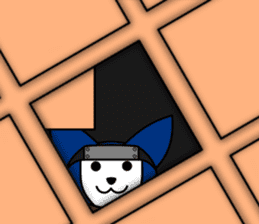 CHIBIMARU art of Ninja a book sticker #11207164