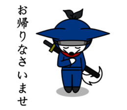 CHIBIMARU art of Ninja a book sticker #11207173