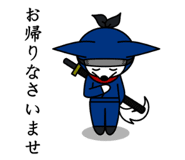 CHIBIMARU art of Ninja a book sticker #11207173