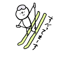 Alpine skiing sticker 2 sticker #11207652