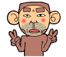 monkey yosinori sticker #11208040