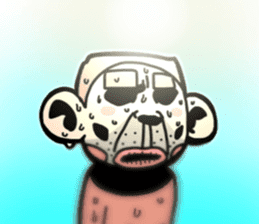 monkey yosinori sticker #11208045