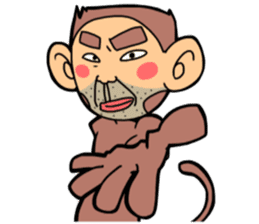 monkey yosinori sticker #11208046