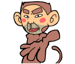 monkey yosinori sticker #11208046