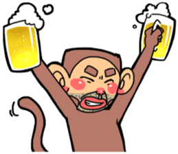 monkey yosinori sticker #11208047