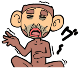 monkey yosinori sticker #11208051