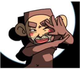 monkey yosinori sticker #11208052