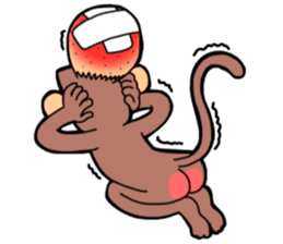 monkey yosinori sticker #11208053