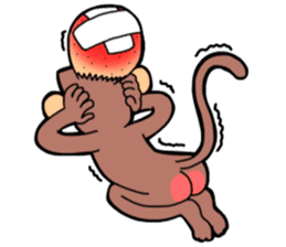 monkey yosinori sticker #11208053