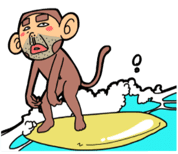 monkey yosinori sticker #11208059