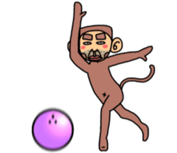 monkey yosinori sticker #11208062