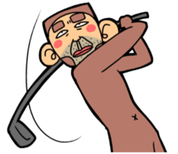 monkey yosinori sticker #11208063